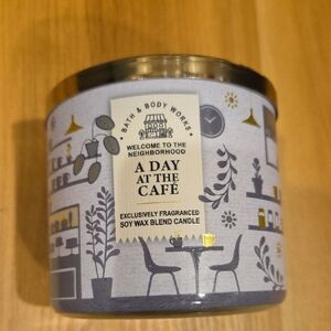 A Day at the Cafe 3 Wick Candle